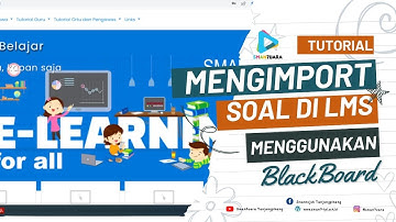 Tutorial Memasukkan Soal Lebih Mudah Ke LMS Moodle dengan Format Blackboard (WinRar zip)