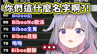 當Biboo看到各種母湯的玩家名字時的反應【Koseki Bijou】【Hololive 中文精華】