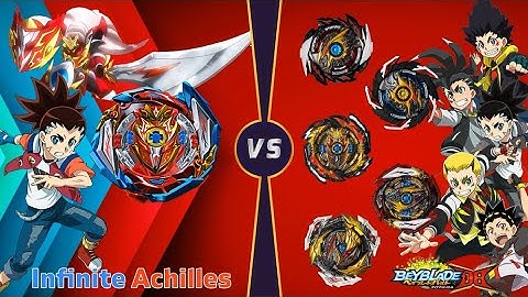 베이블레이드 버스트 DB 【인피니트 아킬레스 VS 랜덤부스터 Vol  28】 ベイブレードバーストDB Beyblade Burst DB