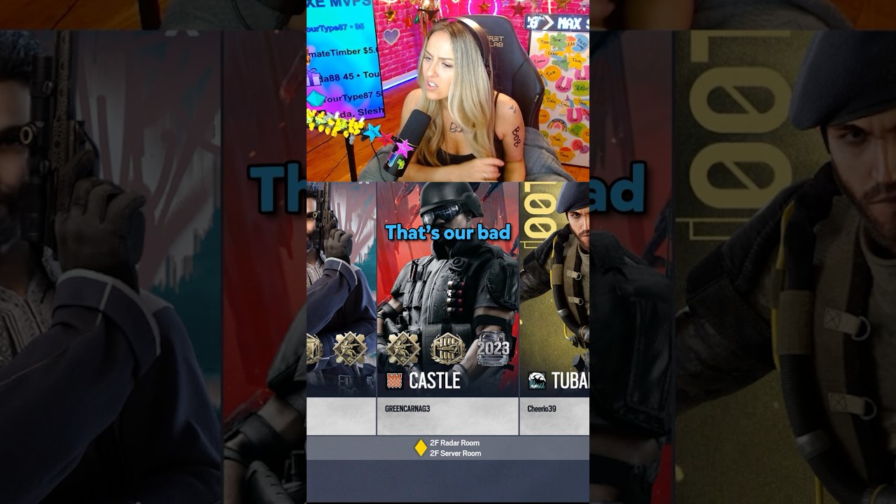 Pay your taxes dude. #r6 #r6siege #rainbowsix #r6clips #gamergirl