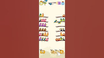 bird sort color game level 388 #gameartdesign #gamedesign #gameplay #birdsortcolor #gamedevelopment