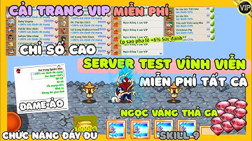 Ngọc Rồng Lậu Mới || NRO Test Vĩnh Viễn Miễn Phí Tất Cả Mọi Thứ Code Xịn Nhiều Chức Năng Mới Đame Ảo