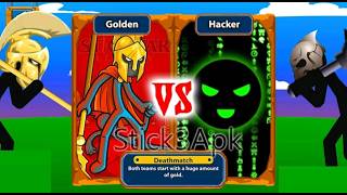 INSANE FINALS: Golden vs Hacker (Stick Figure Boss Fight) | Stick War Legacy screenshot 5