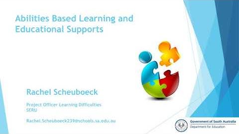 Introduction to ABLES