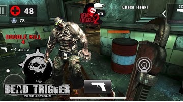Dead Trigger 2 || Full Campaign Walkthrough On Hard Difficulty Gameplay ( IOS, Android )