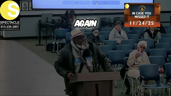 #12 House of Esther  Zoning, Politics & Community Concerns ICYMI 12/03/25  Flint City Council