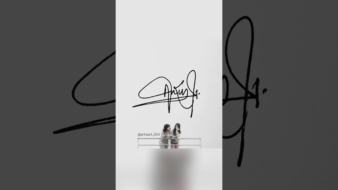 Ankush name signature style