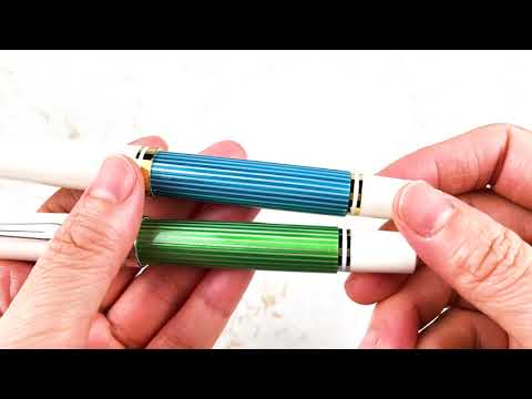 【玩筆趣EP89】德國百利金 Pelikan M605 vs M600 鋼筆比較