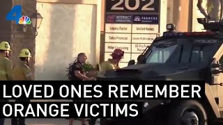 Loved Ones Remember Orange Mass Shooting Victims | NBCLA