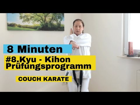 Karate Kihon - 8. Kyu Prüfungsprogramm Shotokan - Couch Karate