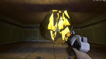 Q2RTX test map with glass