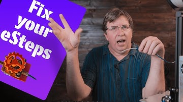 EXTRUSION ISSUES | How to set your eSteps | THE EASY WAY