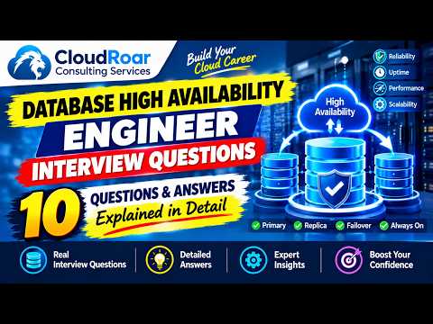Database High Availability Engineer Interview Questions #3046