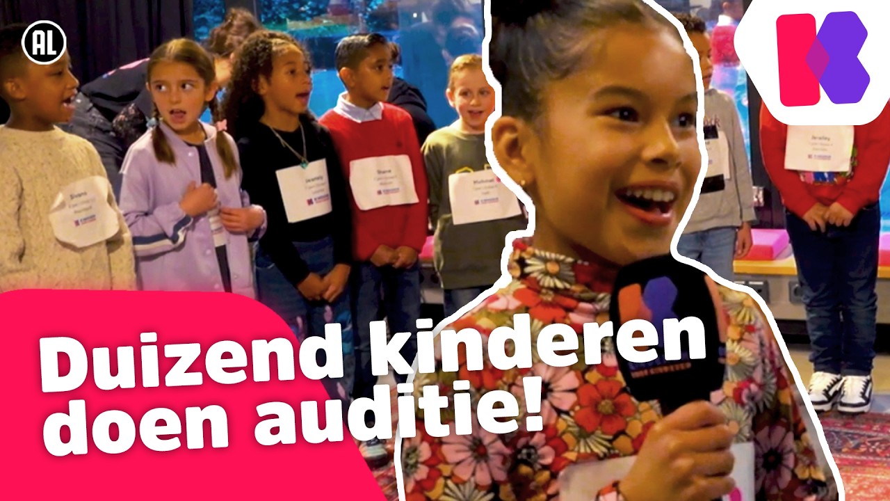 Kinderen voor Kinderen audities koor 47!