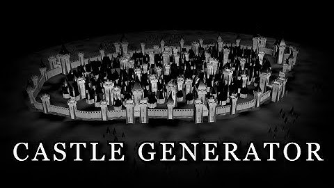 Castle Generator Tool | Houdini FX