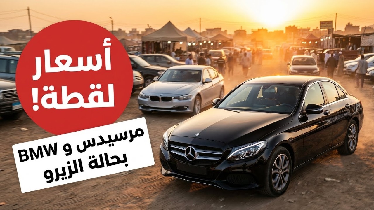 أسعار السيارات الألماني اليوم 🇩🇪 | مرسيدس C180 و BMW و أودي (كسر زيرو)