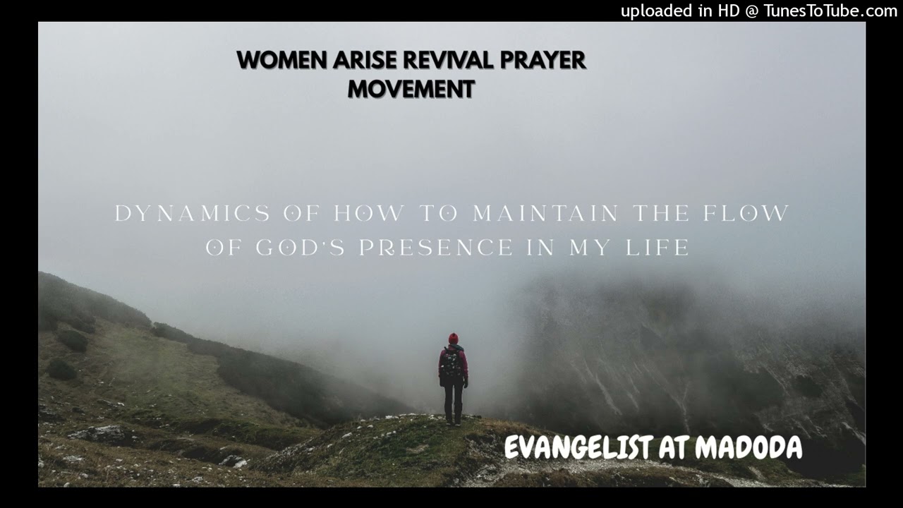 Evangelist AT Madoda, Dynamics of how to maintain the flow of God's presence in my life