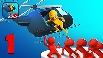 Z Escape - Zombie Machine Gun - Stickman Zombie - Part 1 - Gameplay Walkthrough(iOS, Android)