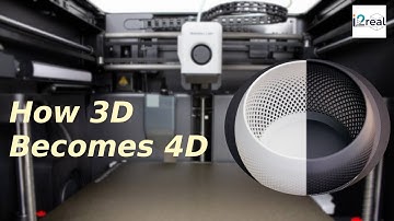 How 3D printing Becomes 4D timelapse