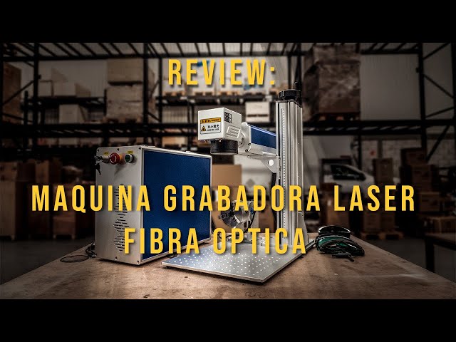 Grabadora láser de fibra comercial Máquina de grabado láser