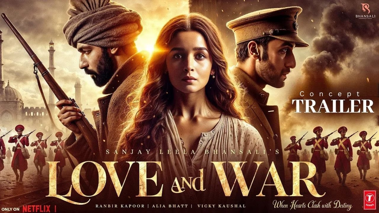 Love and War | Official Concept Trailer | Ranbir Kapoor | Alia Bhatt | Vicky Kaushal |SLB | Eid 2026