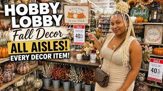 SHOP ALL FALL AISLES 🍂HOBBY LOBBY BEST New Autumn Decor Has Arrived #fall2026 (PART 1)