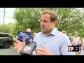 Perriello casts early ballot in Albemarle County, urges voters to do the same