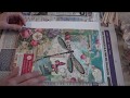 Tutorial Stamperia Dragonfly Canvas (Part 1 Real Time)