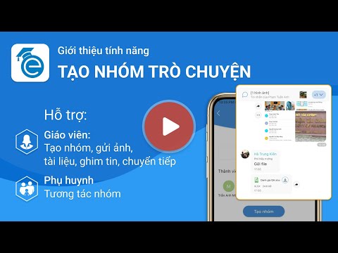 HD tạo nhóm chat trên eNetViet dành cho Giáo viên