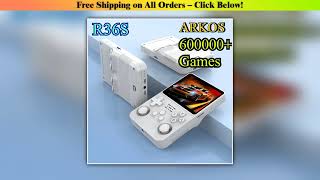 BOYHOM 256G Open Source R36S Retro Game Console 35 IPS Portable Linux ARKOS Handheld Best Gaming Gi