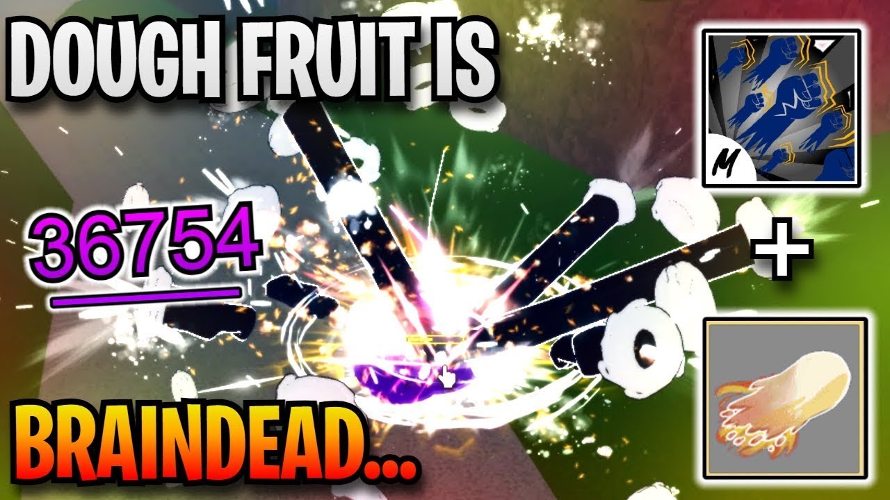 This Dough Combo MAKES YOU CRY... Bounty Hunting + Dough Combo (Blox