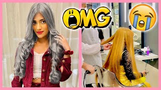 My New HAIR COLOUR | *OMG* Hair Colour *GONE WRONG* | Samreen Ali Vlogs