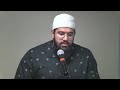 Allah has chosen you for islam  hafiz zaid khanani