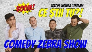 #CeȘtiiTu?! - Comedy Zebra Show îi recunosc pe creatorii Google, Sheakespeare, Bolt și LeBron