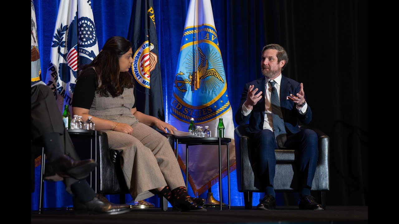 Returning from Ebb Tide LIVE at Sea Air Space 2025