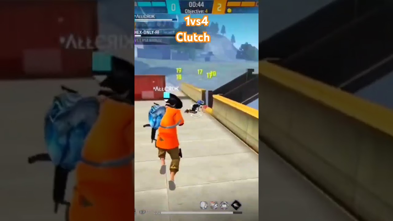 🔥 1v4 CLUTCH 🔥 | Unbelievable Free Fire Clutch Moments 😱 | Best FF Gameplay 🎮 