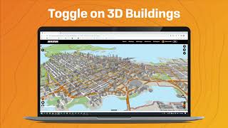 BRMB Maps - Turn ON Traffic & 3D Buildings on the Web Map screenshot 1