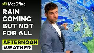 27/07/2026 - Wet northwest, sunny southeast  - Afternoon Weather Forecast UK– Met Office Weather