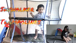 How To Assemble Trampoline | Skywalker  Mini Trampolines | Aaron's World