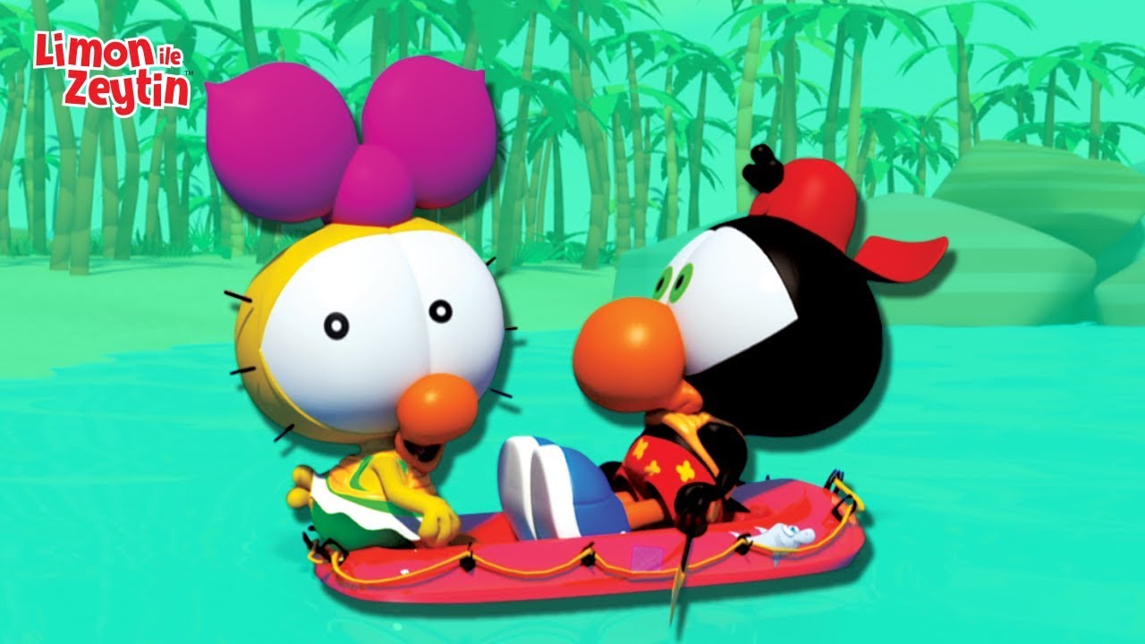 LİMON İLE ZEYTİN: Çok Komik Tatil Maceraları #2 | Türkçe Çizgi Fimler