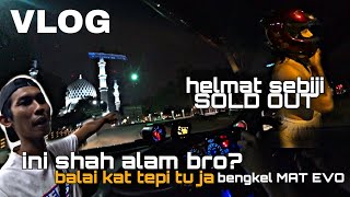 ini shah alam bro balai kat tepi tu VLOG