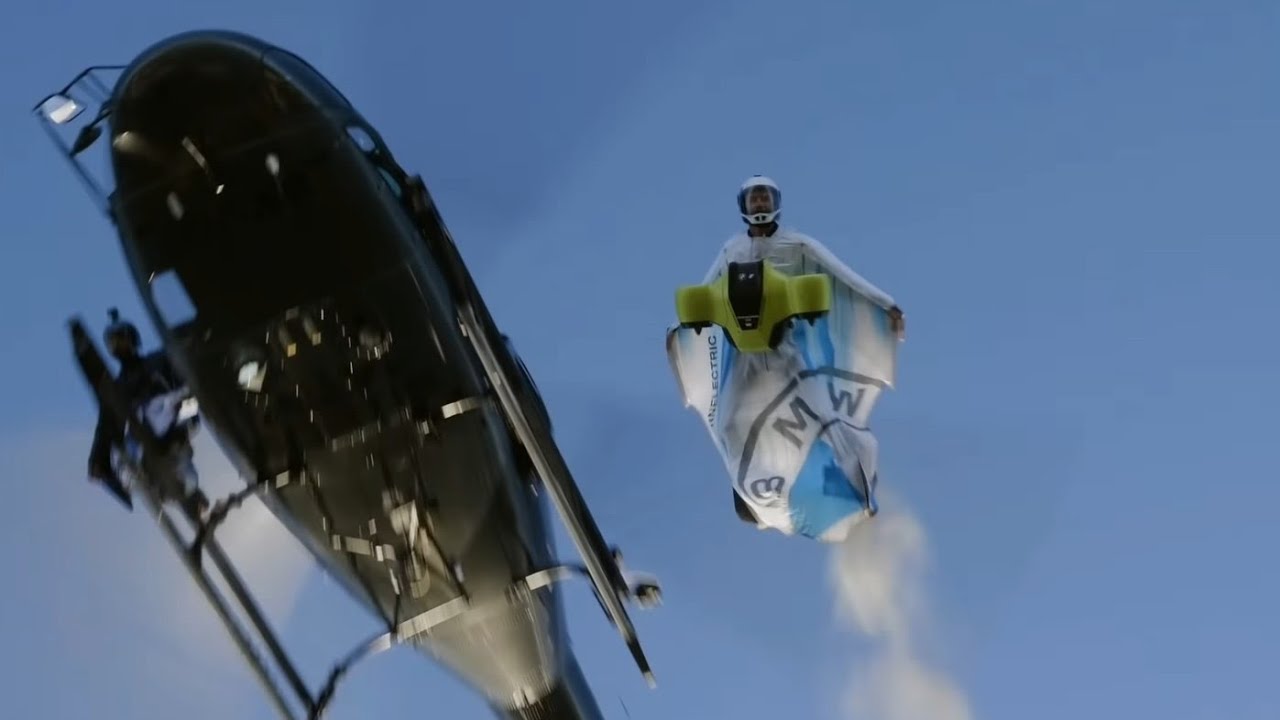 BMW Electric Wingsuit - the future of individual flying is now