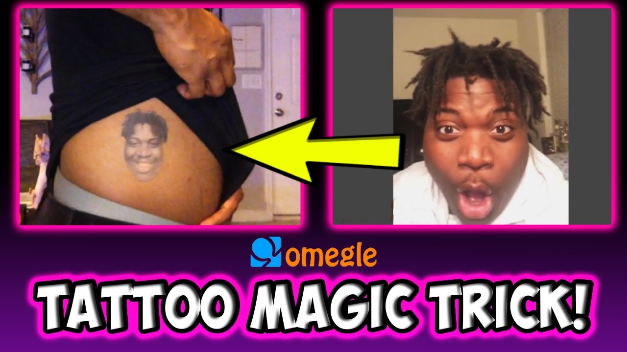 Tattoo Magic Trick on OMEGLE!