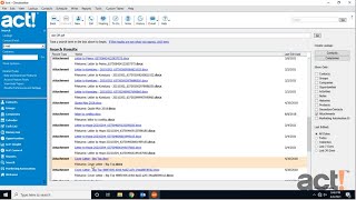 Act! Training Videos - Performing Lookups