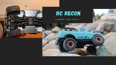 RC Recon: Coda Racing Aluminum Links Install #scx24mods