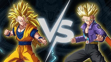 SS3 Goku (End) vs SS Trunks (Sword) - Dragon Ball: Sparking! Zero