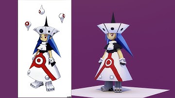 Retro Low Poly Modelling with Light Commentary