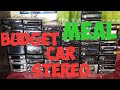 Budget meal car sterio