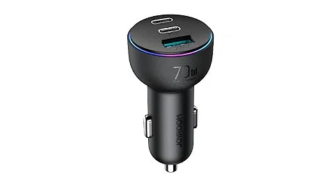 Review: USB C Car Charger Adapter: JOYROOM 70W Super Fast Car Charger Dual PD35W &QC3.0 Fast