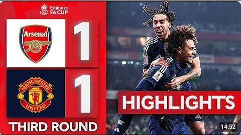 Red Devils Reign Supreme In North London | Arsenal 1-1 3-5 Pens) Man United | Emirates FA Cup 24-25